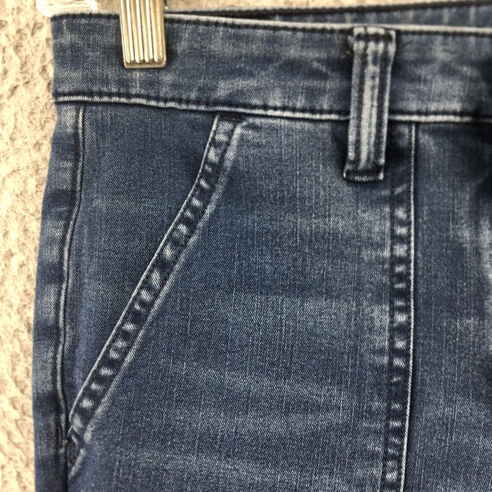 American Eagle Outfitters American Eagle Skinny Jeggings Jeans Womens 6 Blue Denim Zip Fly Size 28" / US 6 / IT 42 - 4 Thumbnail