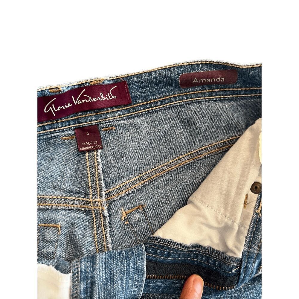 Gloria Vanderbilt Gloria Vanderbilt Amanda Jean size 8 Size 30" / US 8 / IT 44 - 3 Thumbnail