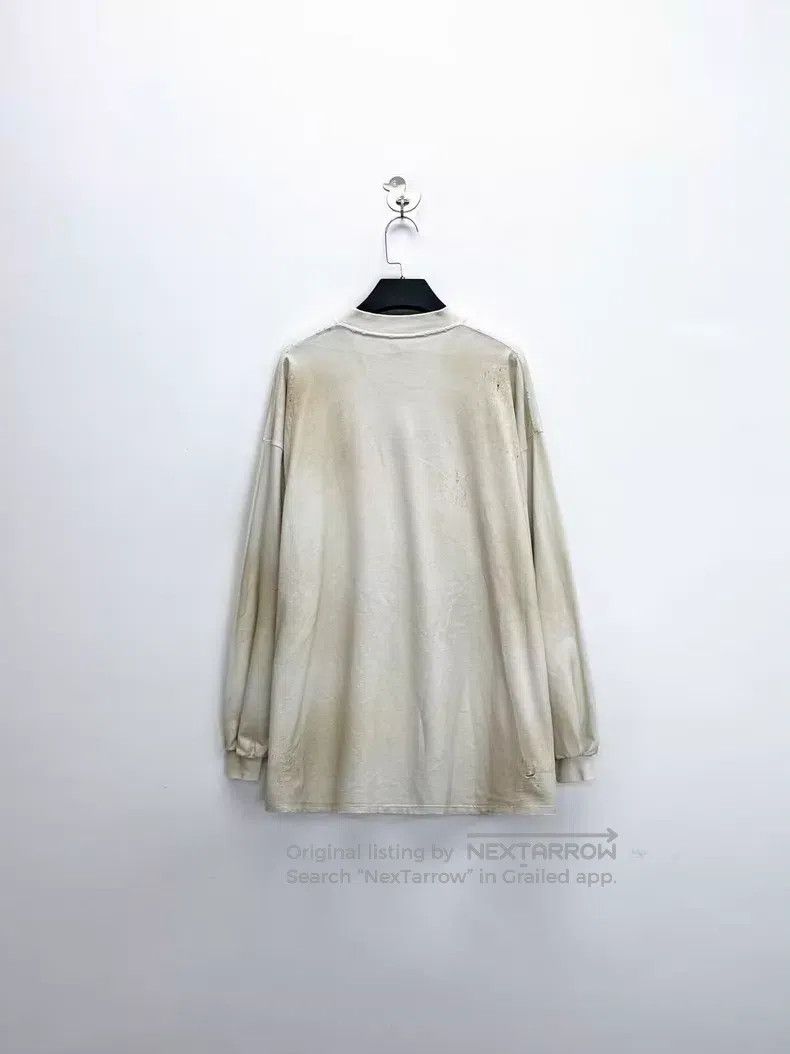 Balenciaga Balenciaga White Mud Dyed Manchester United Dirty Washed D Size US S / EU 44-46 / 1 - 2 Thumbnail