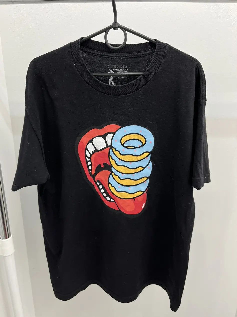 Golf Wang OFWGKTA Doughnuts Printed Cotton Tee T-shirt Size US L / EU 52-54 / 3 - 1 Thumbnail
