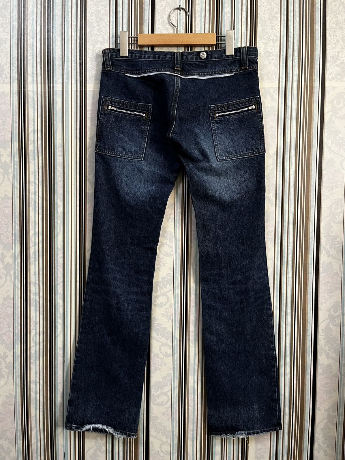 Japanese Brand 2000s ARCHI archive flared bush nwt #H5 Size 30" / US 8 / IT 44 - 4 Thumbnail