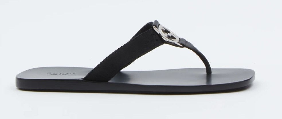 Gucci Leather Gucci Flip Flops Size US 7.5 / IT 37.5 - 5 Thumbnail