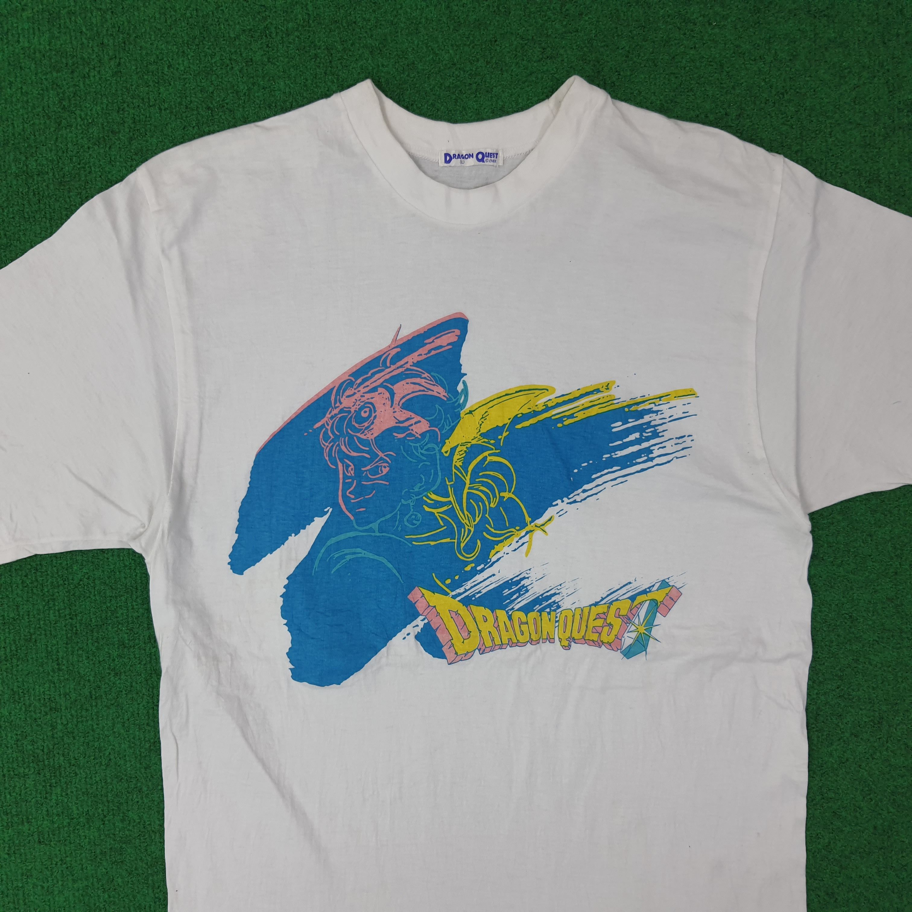 Japanese Brand Vintage Dragon Quest Japan Anime Tshirt C267N68 Size US S / EU 44-46 / 1 - 2 Thumbnail