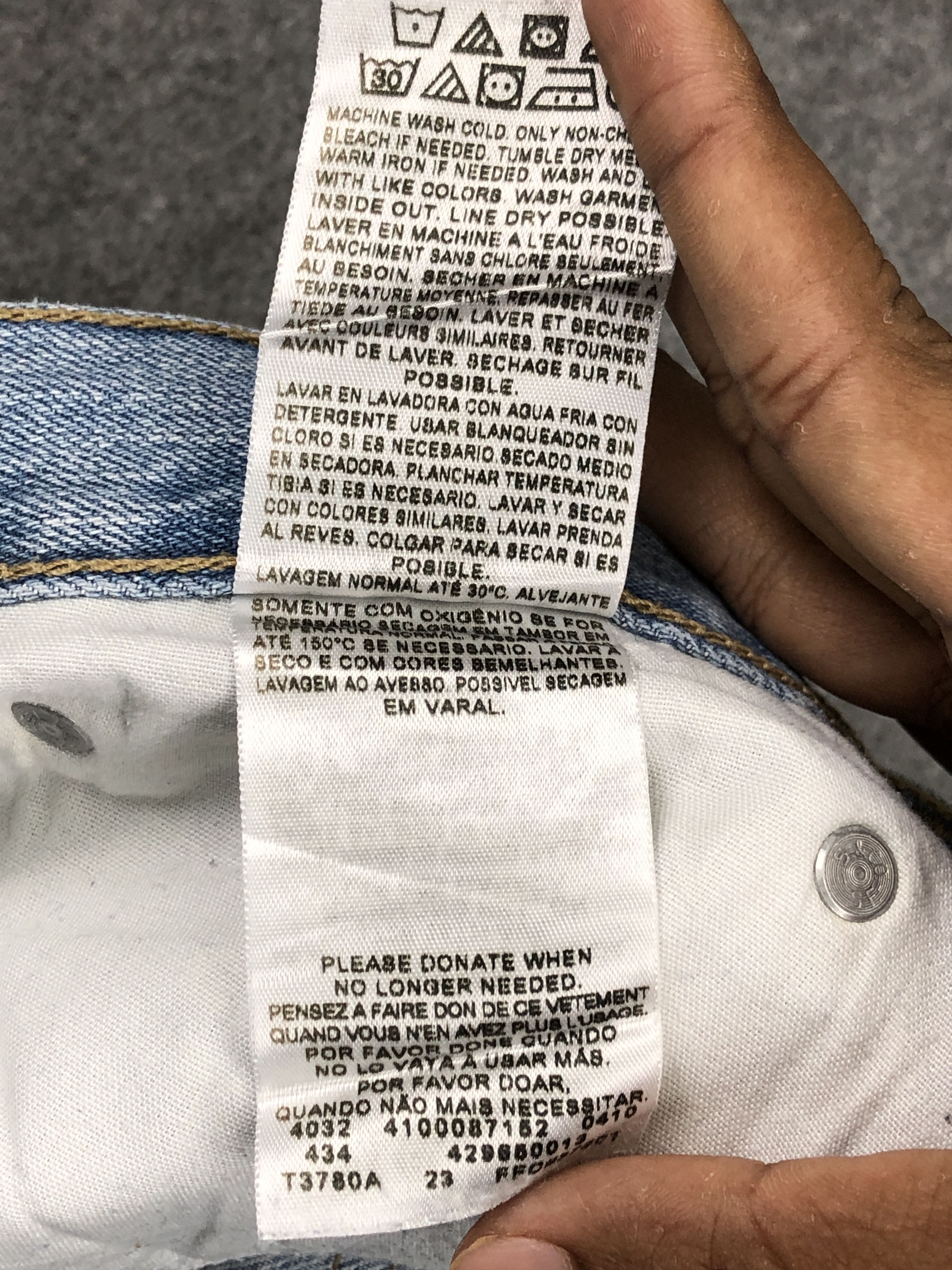 Levi's × Vintage Vintage Levis 569 Light Washed Jeans DP2365 Size US 34 / EU 50 - 8 Thumbnail