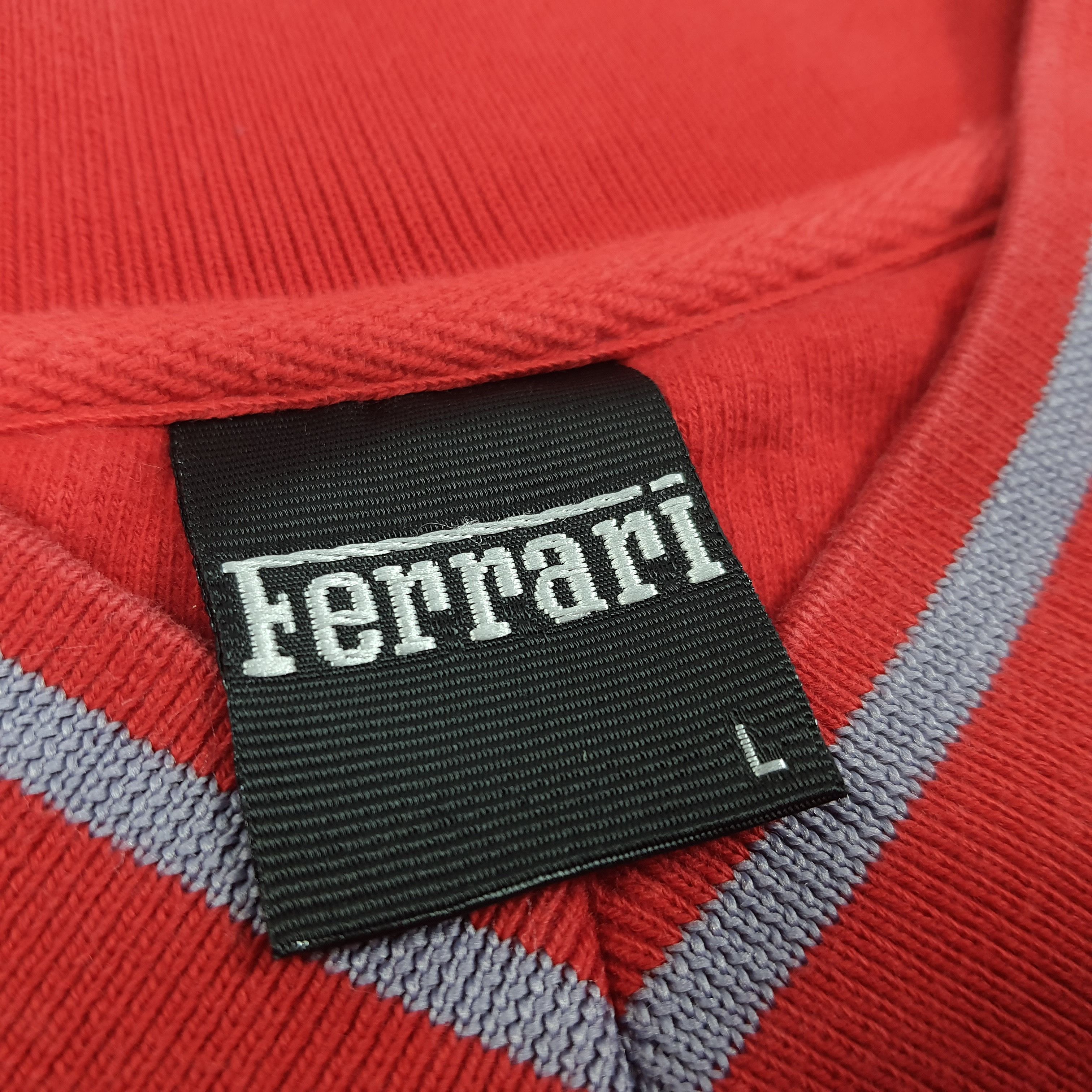 Ferrari Vintage Ferrari Embroidery Motorsports Sweatshirt C241N23 Size US L / EU 52-54 / 3 - 6 Thumbnail