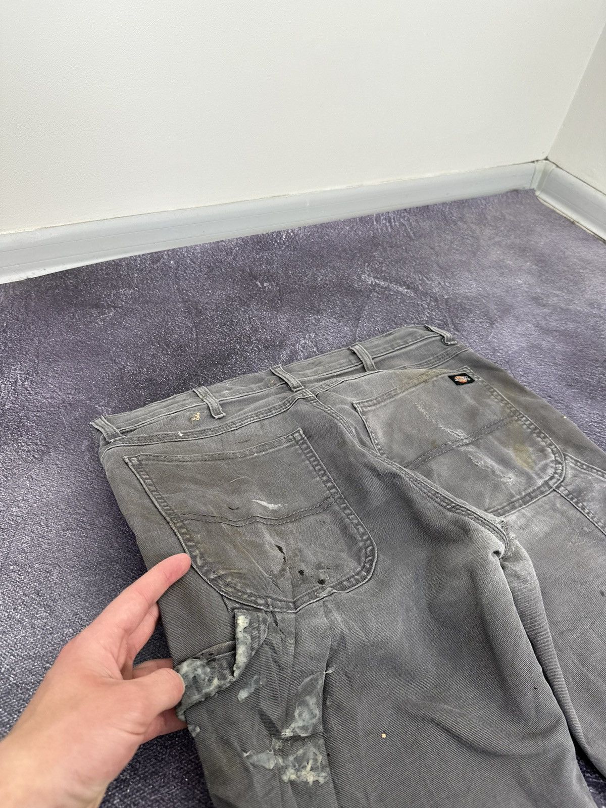 Dickies Vintage Dickies Faded Distressed Cargo Baggy Y2K Work Pants Size US 34 / EU 50 - 7 Thumbnail