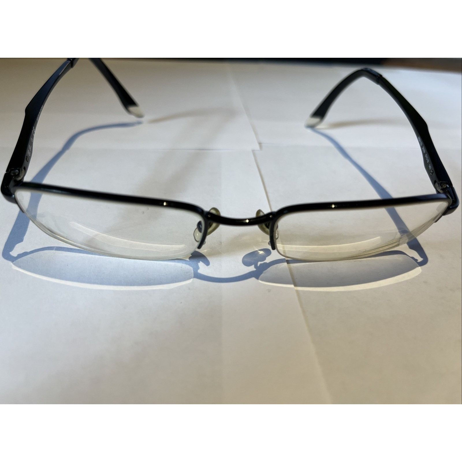 RayBan Ray-Ban RB 6133 2509 Eyeglasses Frames Black 51-19-140 4503 Size ONE SIZE - 5 Thumbnail