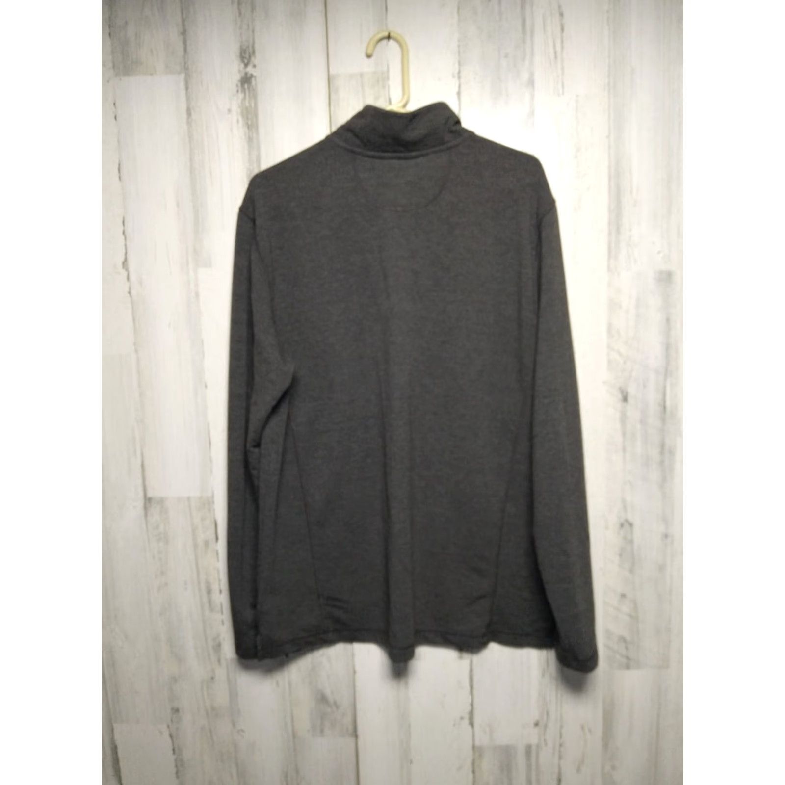 Orvis Orvis Mens Large Pullover Mock Neck 1/4 Zip Sweater Gray Size US L / EU 52-54 / 3 - 3 Thumbnail