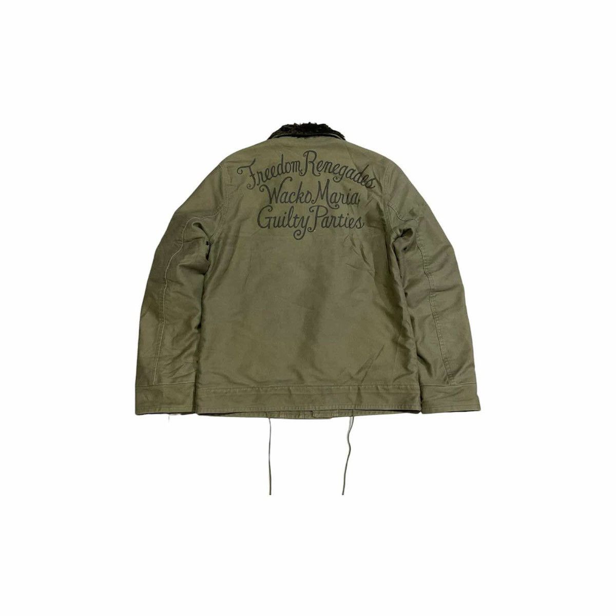 Wacko Maria 🔥Archived Fw17 Wacko Maria N-1 Deck Jacket Fur Collar Size US M / EU 48-50 / 2 - 12 Thumbnail