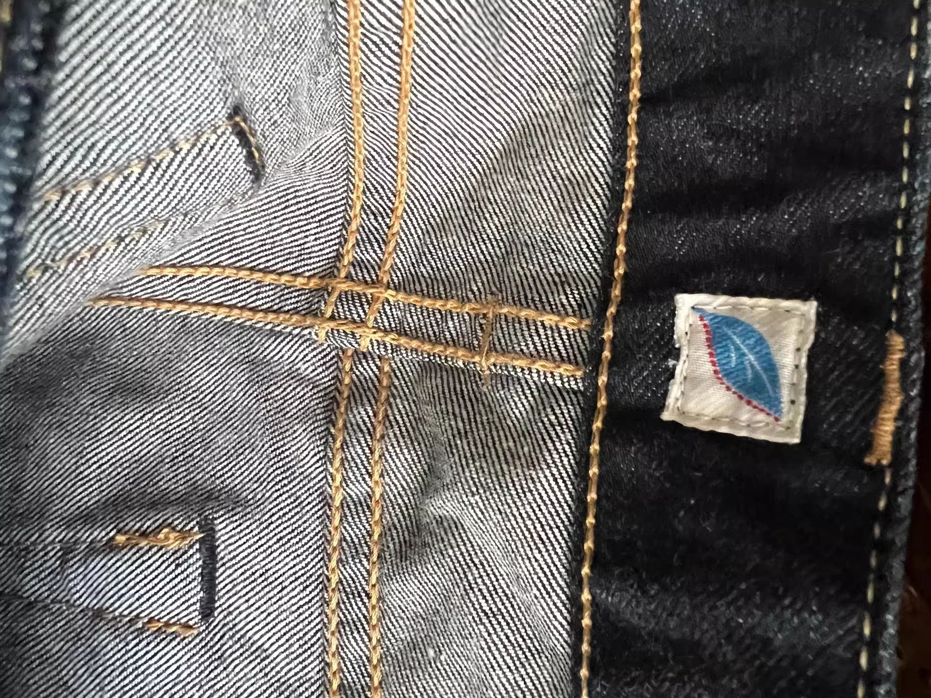 Pure Blue Japan Pure Blue Japan Selvedge Indigo Jeans Size US 31 - 9 Thumbnail