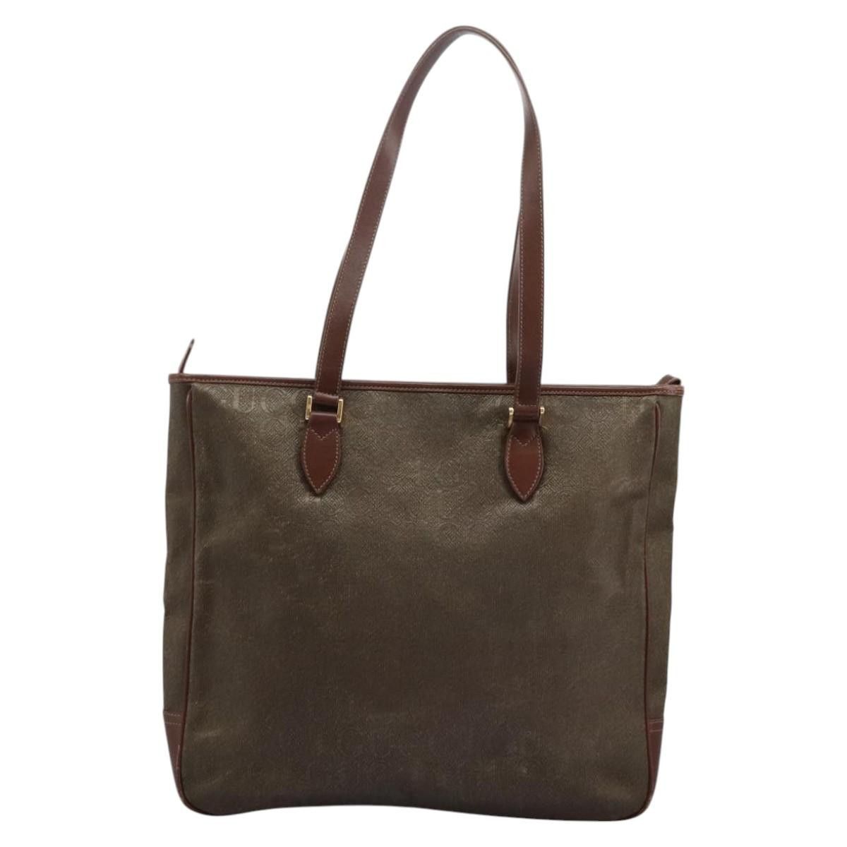Gucci GUCCI Tote Bag Canvas Khaki 002 39 002 39 Size ONE SIZE - 3 Thumbnail