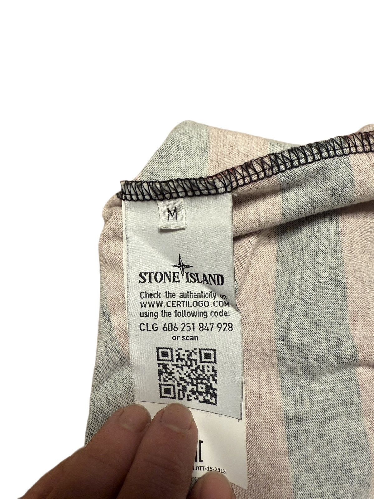 Stone Island × Supreme Supreme Stone Island Quarter Zip Stripe Longsleeve Size US M / EU 48-50 / 2 - 6 Thumbnail