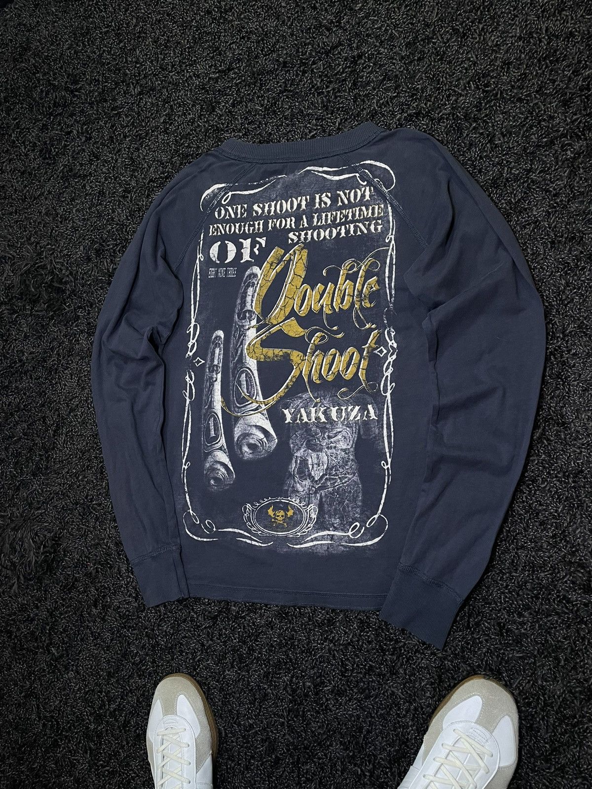 Ed Hardy Vintage Ed Hardy by Christian Audiger Style Yakuza Tee Size US S / EU 44-46 / 1 - 7 Thumbnail