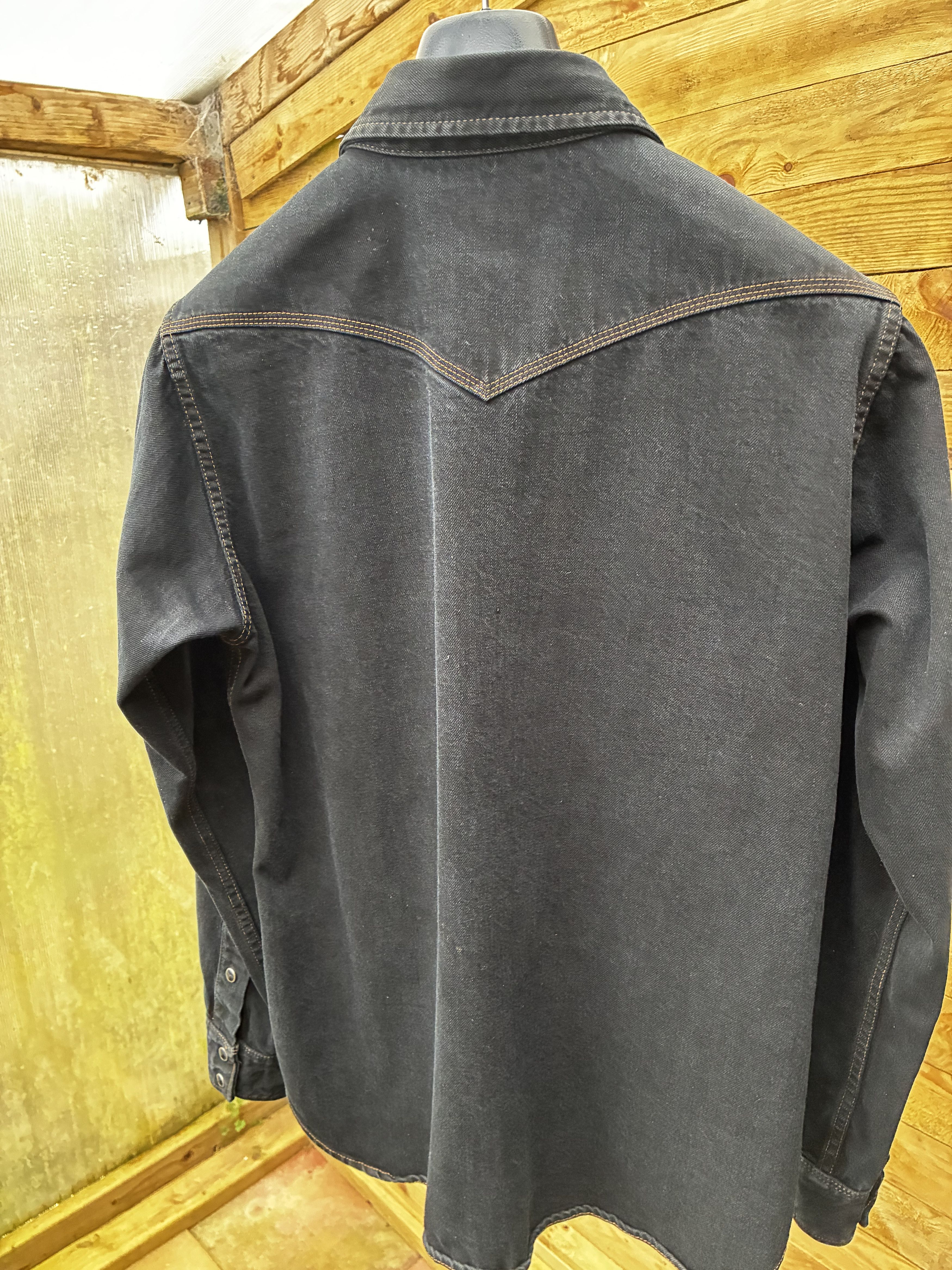 Iron Heart IHSH-33-indigo overdyed black Size US L / EU 52-54 / 3 - 2 Thumbnail