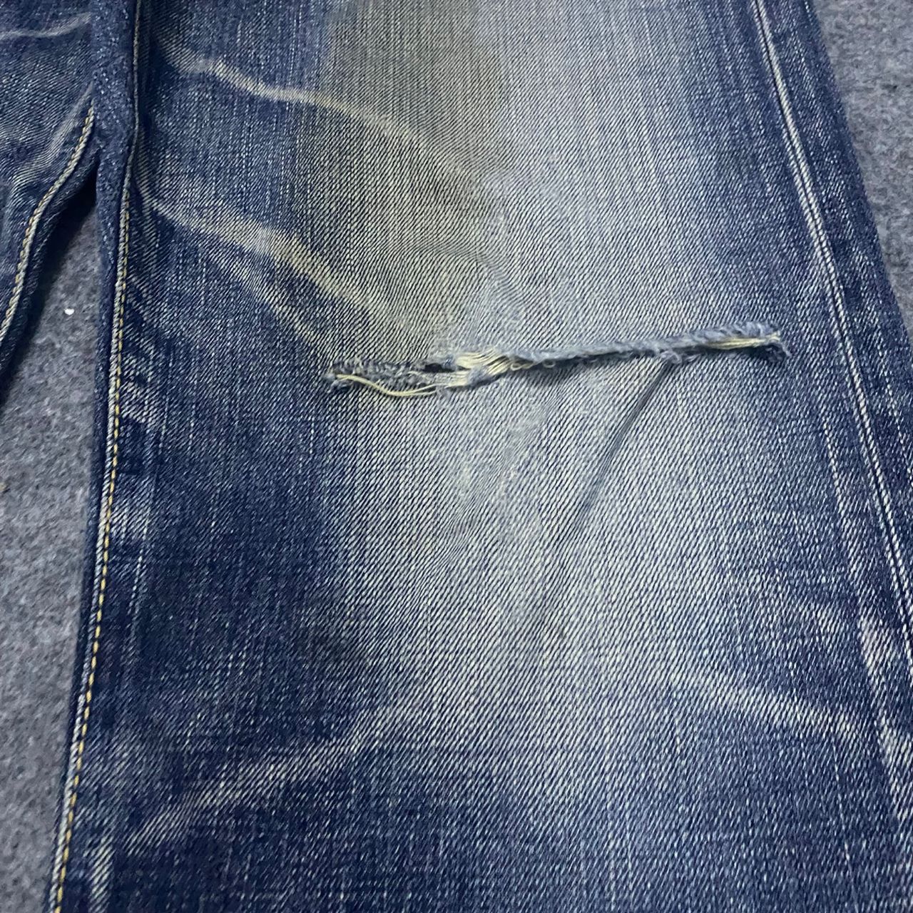Edwin Vintage Edwin Selvegde Redline Backle Back Denim Size US 36 / EU 52 - 12 Thumbnail