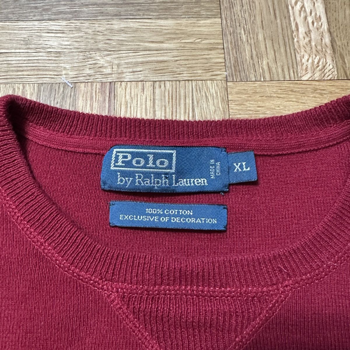 Polo Ralph Lauren Vintage Polo sweater Size US XL / EU 56 / 4 - 4 Thumbnail