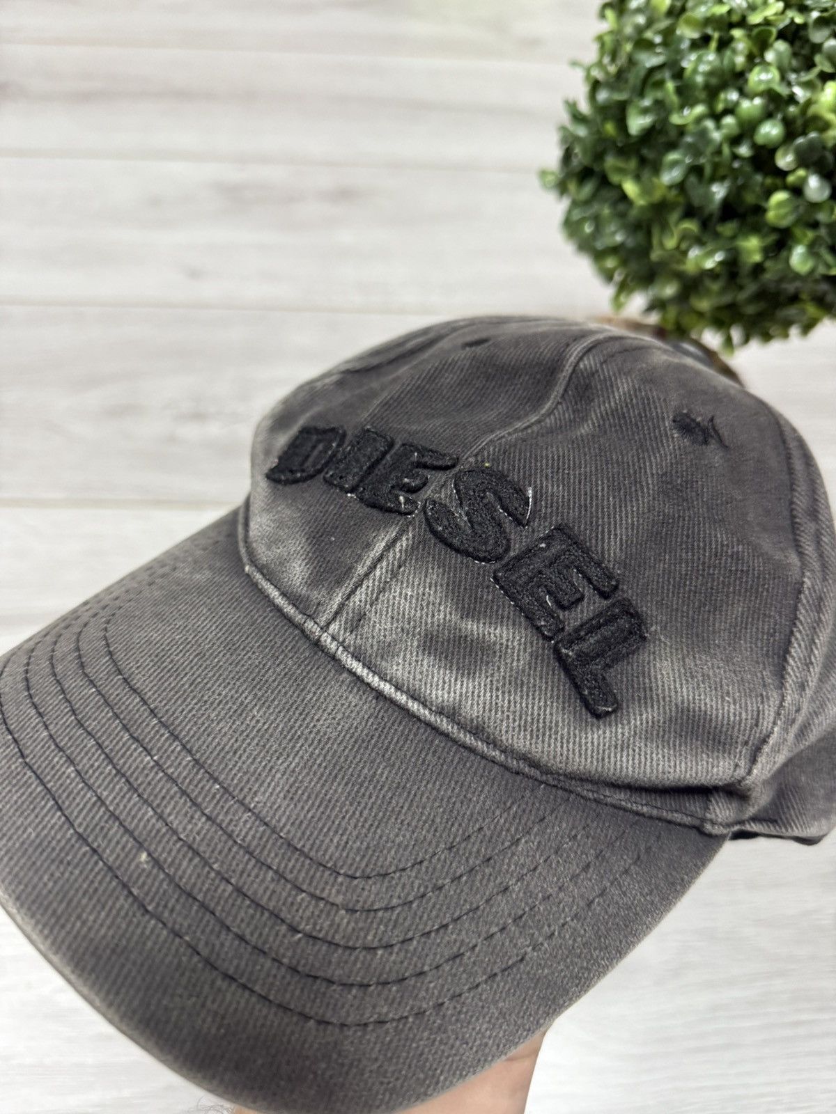 Other Diesel faded spell out big logo avant garde cap vintage Size ONE SIZE - 6 Thumbnail