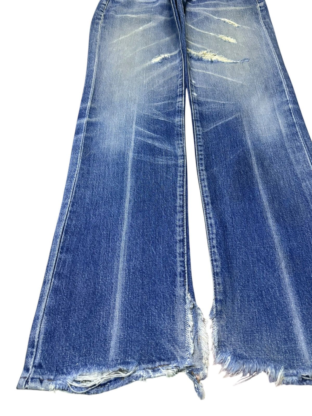 Levi's Vintage 90s Levis 502xx Selvedge Blue Wash Loose Jeans Size US 28 / EU 44 - 7 Thumbnail