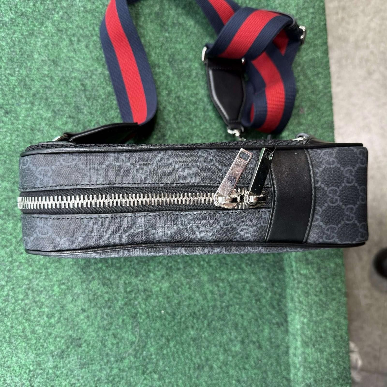 Gucci Gucci Waist Bag GG Soft Black/Grey Size ONE SIZE - 7 Thumbnail