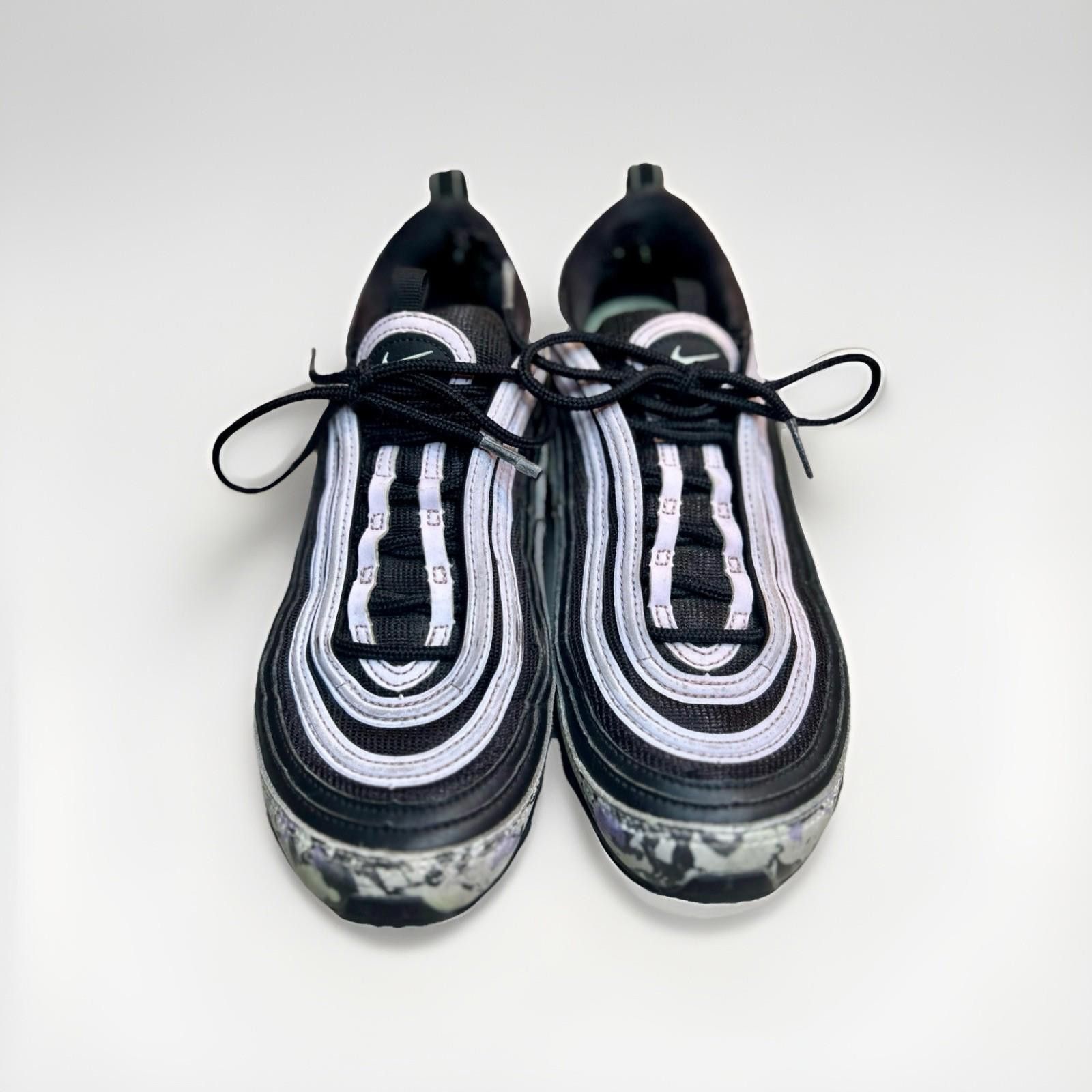 Nike Nike Air Max 97 Women 7 multicolor Paint Splatter CZ0990-100 Size US 7 / IT 37 - 3 Thumbnail