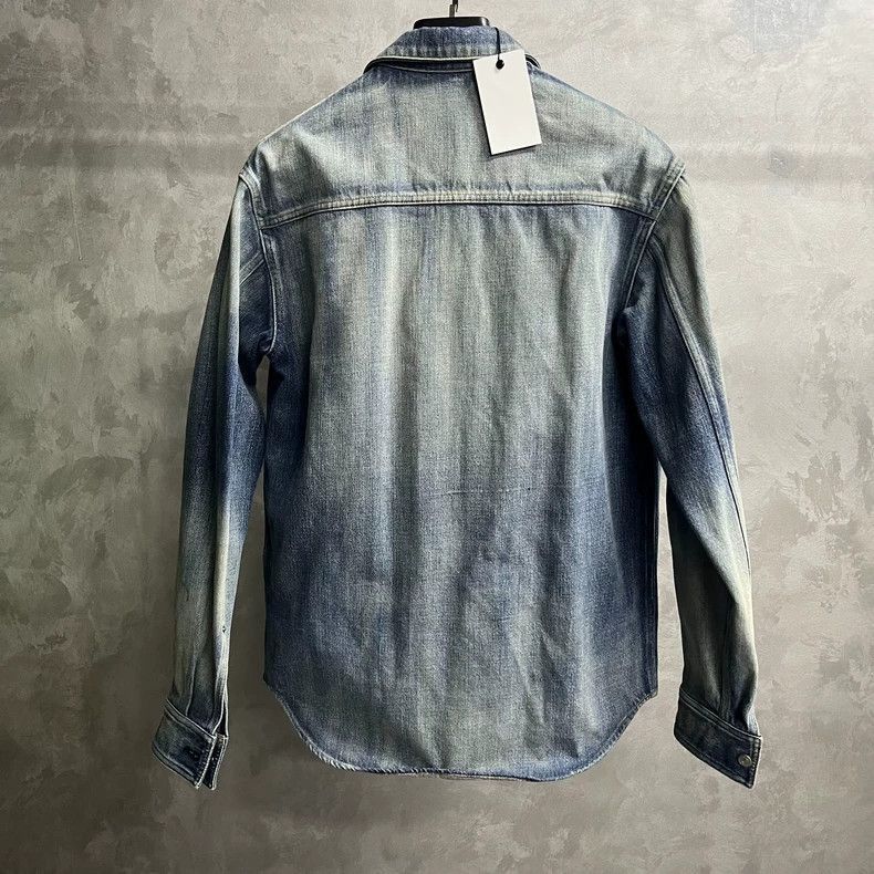 Dior Dior Blue Denim Button-2505 Size US S / EU 44-46 / 1 - 6 Thumbnail