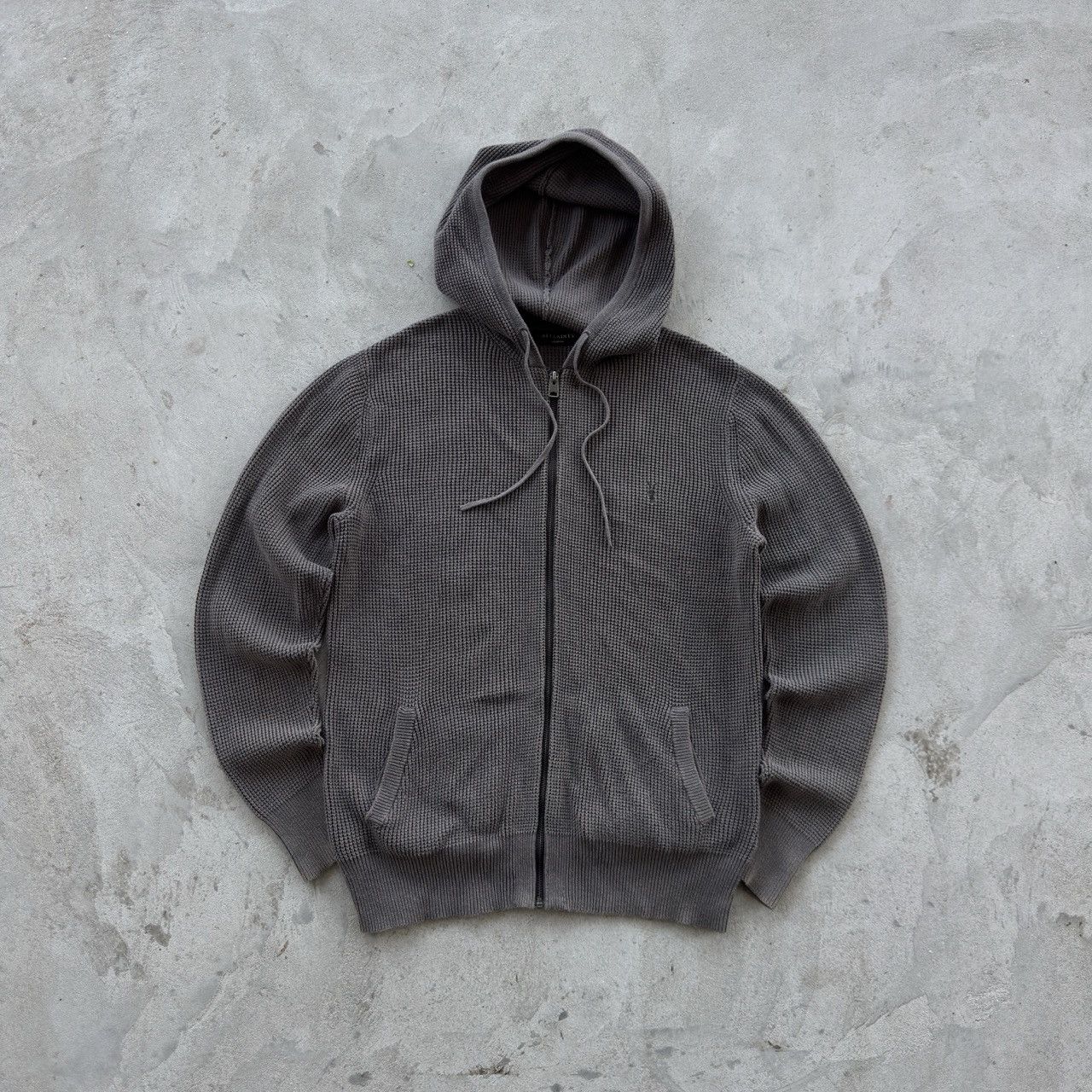 Allsaints Vintage 90s Allsaint Zip Hooded Sweatshirt Size US M / EU 48-50 / 2 - 1 Thumbnail