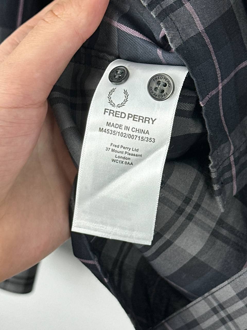 Fred Perry Fred Perry Plaid Check Green Shirt Long Sleeve Size US S / EU 44-46 / 1 - 8 Thumbnail