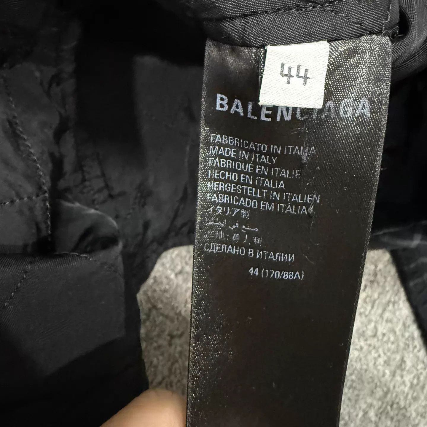 Balenciaga Balenciaga check embroidered logo shirt jacket 44 unused Size US S / EU 44-46 / 1 - 4 Thumbnail