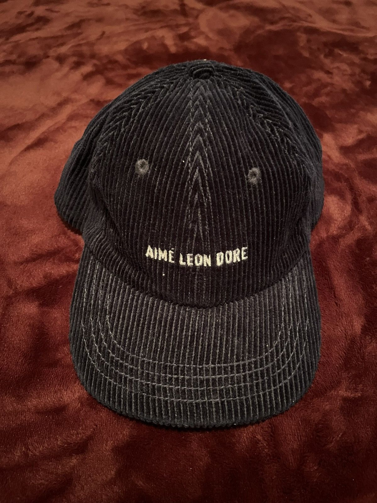aime leon dore コーデュロイcap NEW Aime Leon Dore FW21 Chainstitch Corduroy Vintage Cap Hat