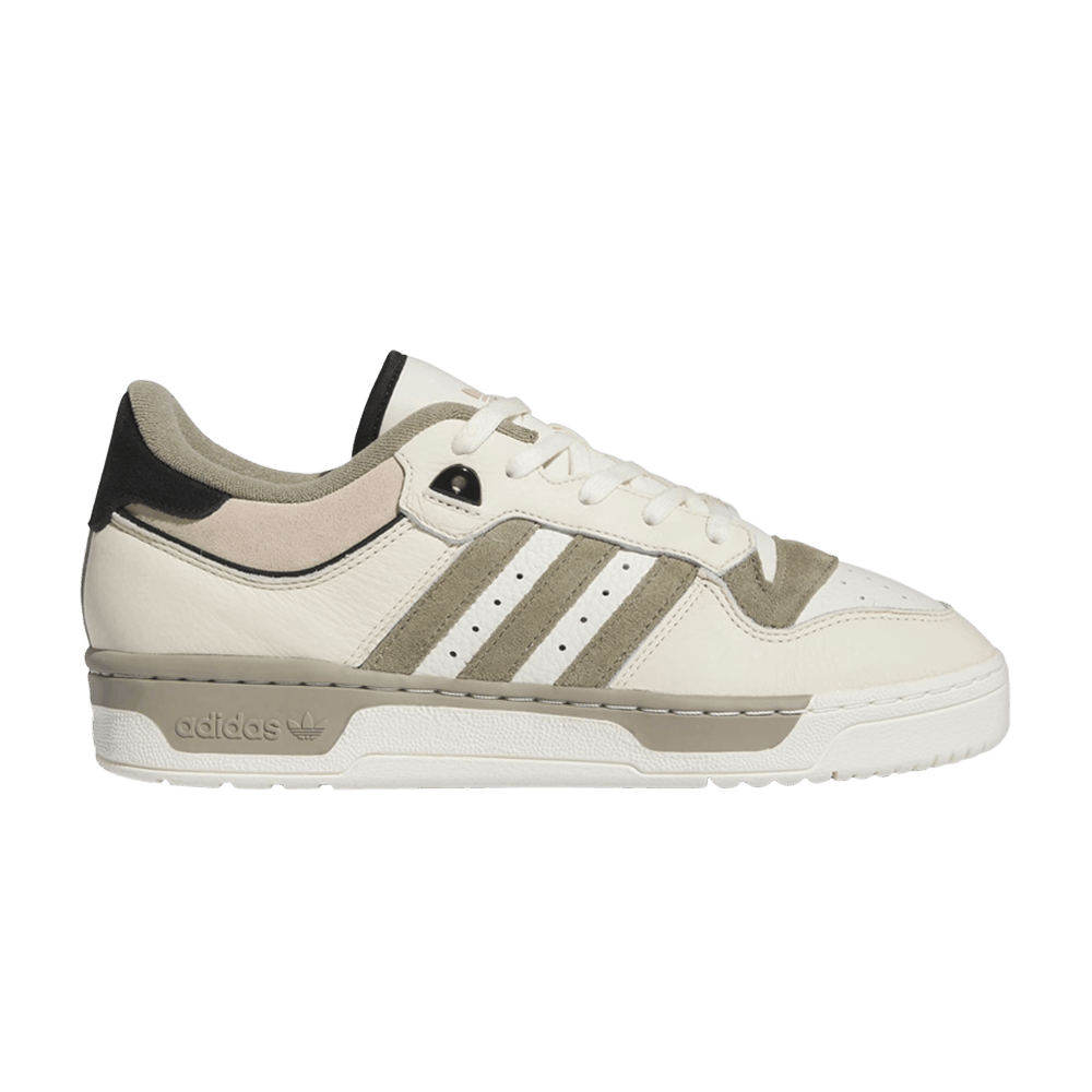 image of Adidas Rivalry 86 Low Off White Wonder Beige Shoes in Cream, Men's (Size 9.5)