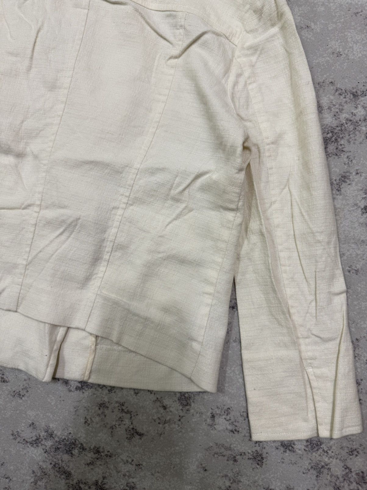 DKNY DKNYC LINEN JACKET Size XS / US 0-2 / IT 36-38 - 14 Thumbnail
