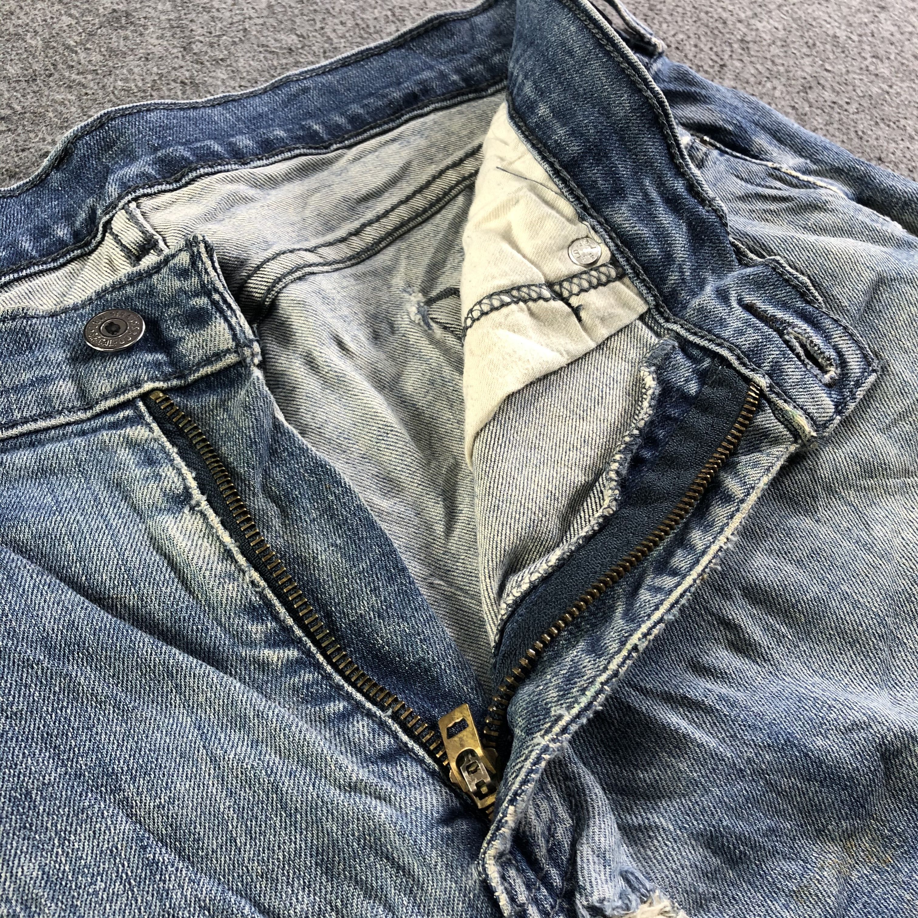 Levi's Vintage Blue Wash Levis 514 Jeans-J4484 Size US 35 - 8 Thumbnail