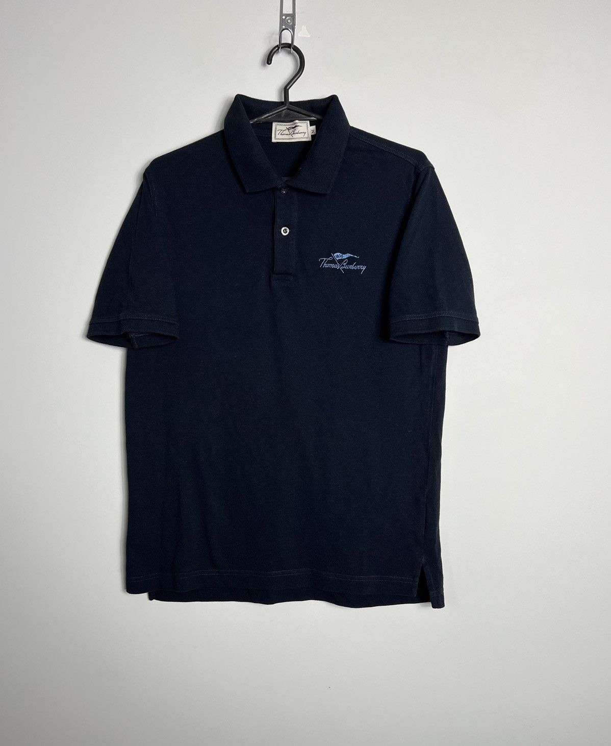 Burberry Polo Shirt Thomas Burberry Vintage Size US M / EU 48-50 / 2 - 1 Thumbnail