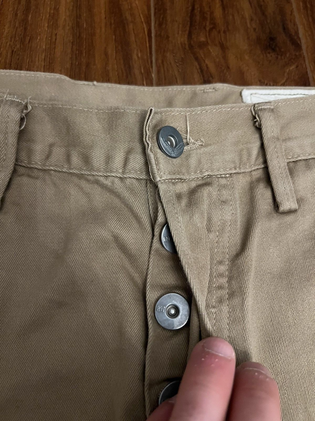 Rogue Territory Rogue Territory Officer Trousers in Khaki Size US 31 - 5 Thumbnail
