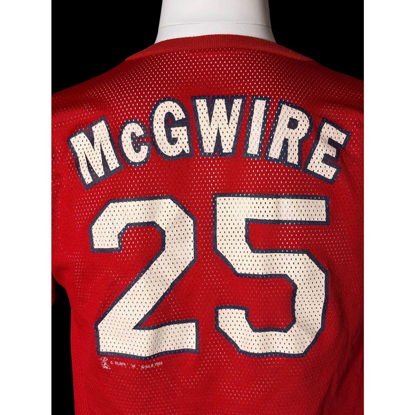 MLB × Vintage 1998 MLB St Louis Cardinals McGwire See Through Mesh Jersey Size S / US 4 / IT 40 - 6 Thumbnail