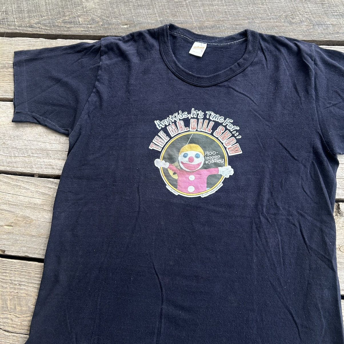 Vintage Vintage 1970s Mr Bill Show Saturday Night Live T Shirt Size US M / EU 48-50 / 2 - 1 Thumbnail