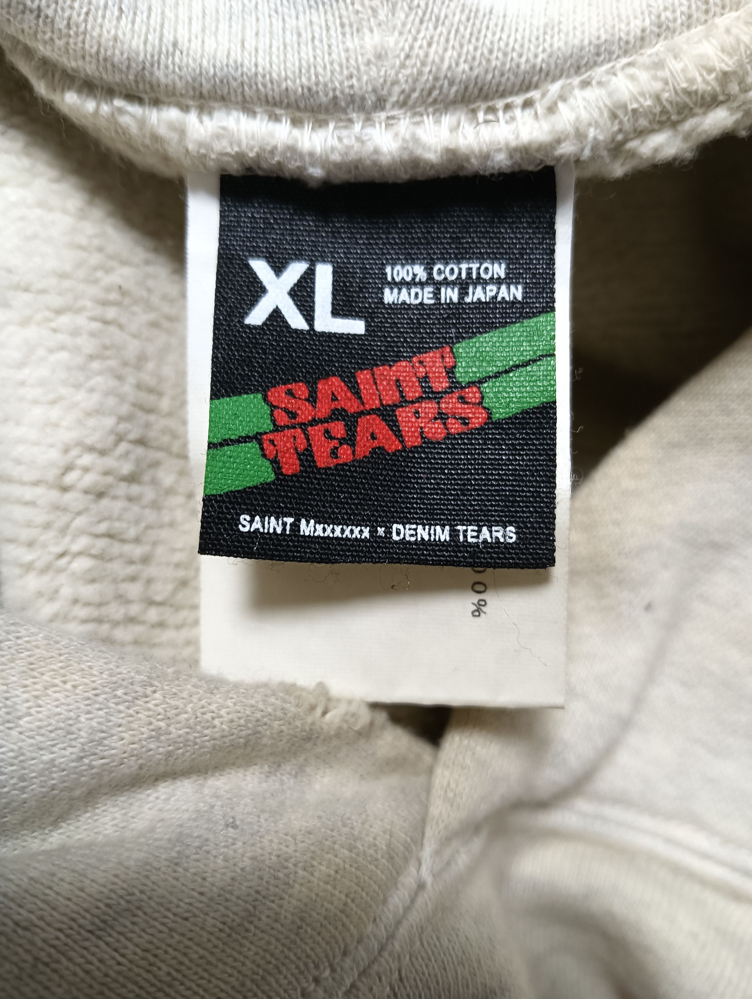 Saint Michael Denim Tears Saint Michael Hoodie Size US XL / EU 56 / 4 - 4 Thumbnail