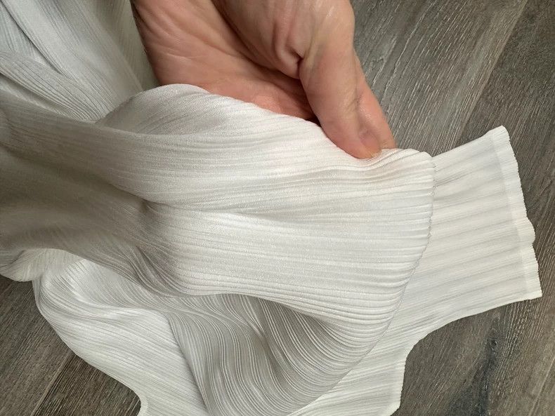 Issey Miyake issey miyake size:3 High collar and long white sleeves 250 Size XXS / US 00 / IT 34 - 7 Thumbnail