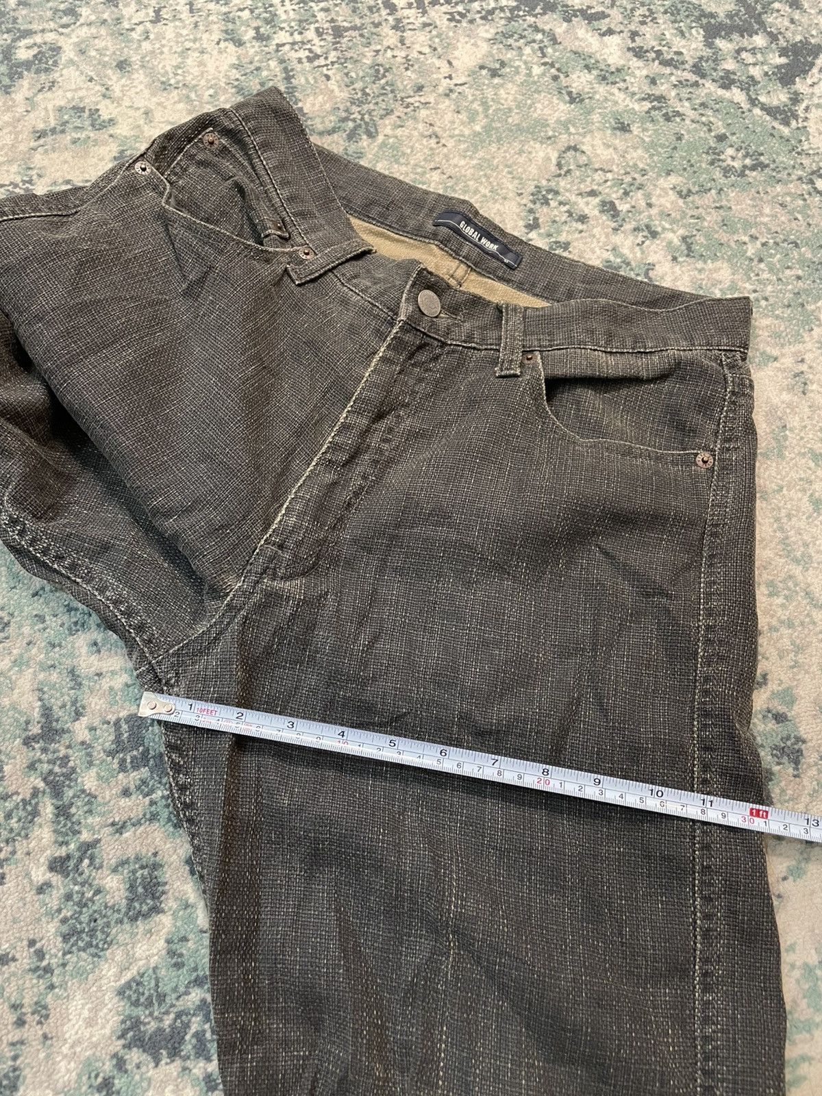 Global Work × Japanese Brand Global Work Japan Century Sashiko Denim (Kapital Style) Size US 30 / EU 46 - 11 Thumbnail