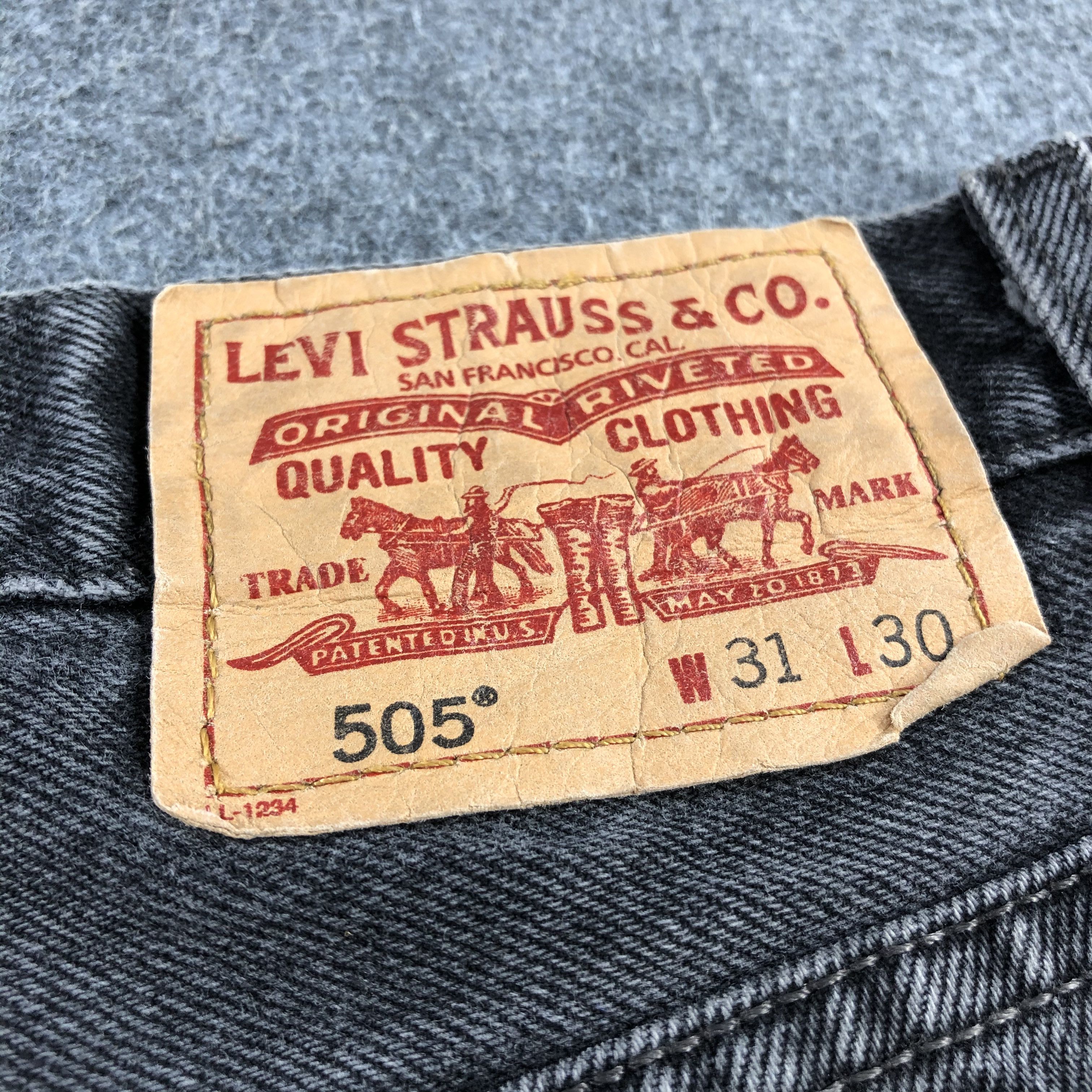 Levi's Vintage Levis 505 Earth Tone Jeans-J2150 Size US 31 - 5 Thumbnail