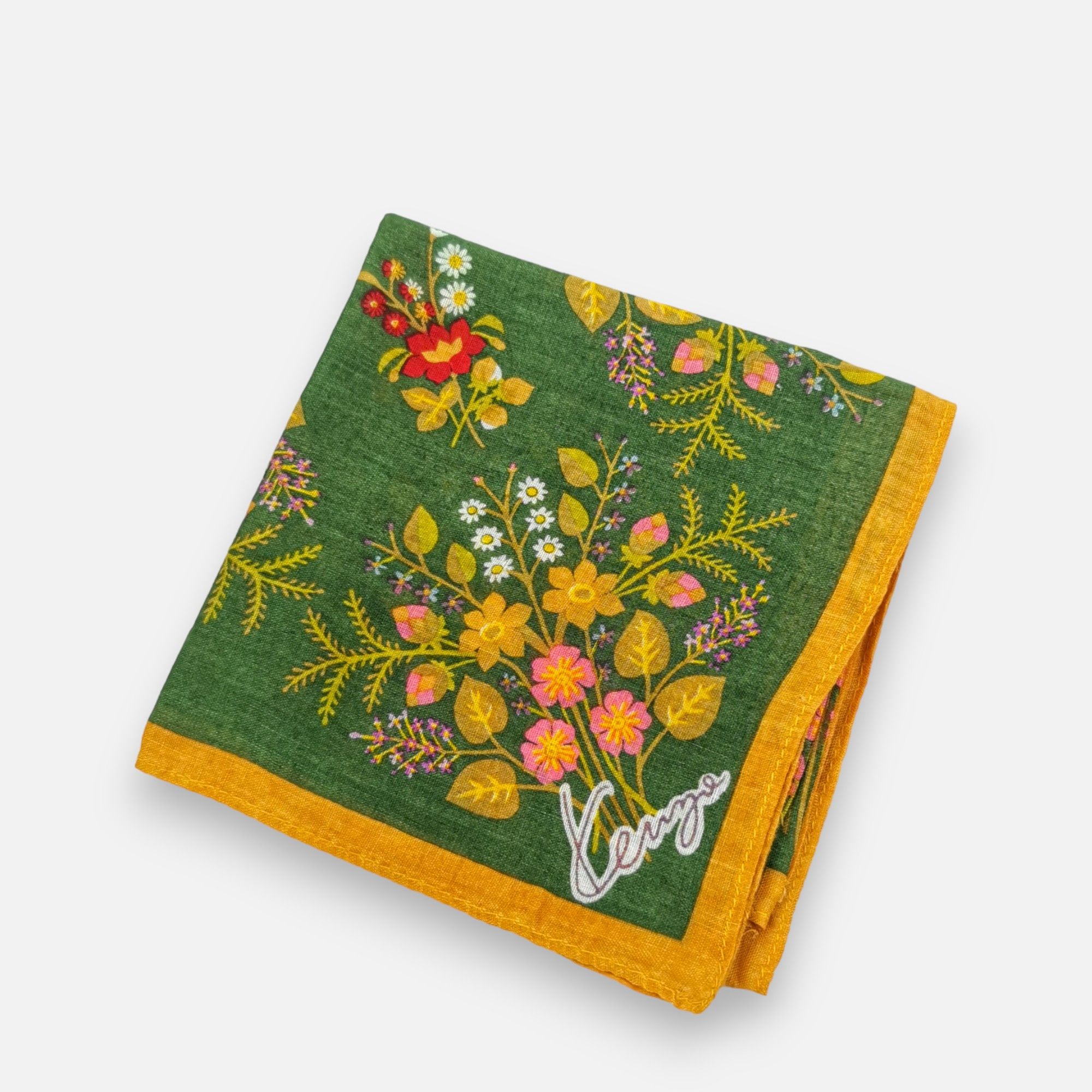 Kenzo × Vintage Vintage Kenzo Handkerchief Neckerchief Bandana Size ONE SIZE - 4 Thumbnail