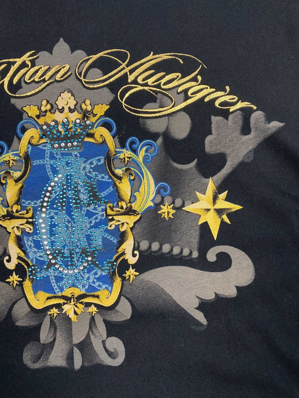 Christian Audigier Christian Audigier Double Print T-Shirt Y2K Made in USA Size US L / EU 52-54 / 3 - 7 Thumbnail