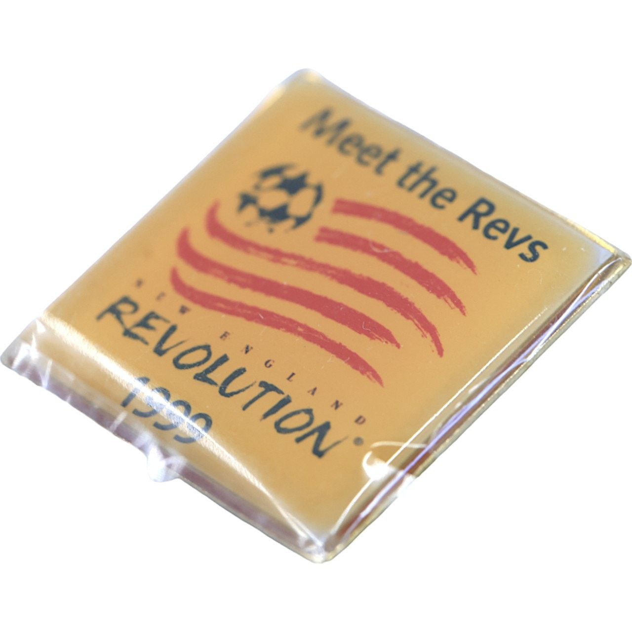Other New England Revolution 1999 Meet the Revs MLS Vintage Pin Size ONE SIZE - 5 Thumbnail
