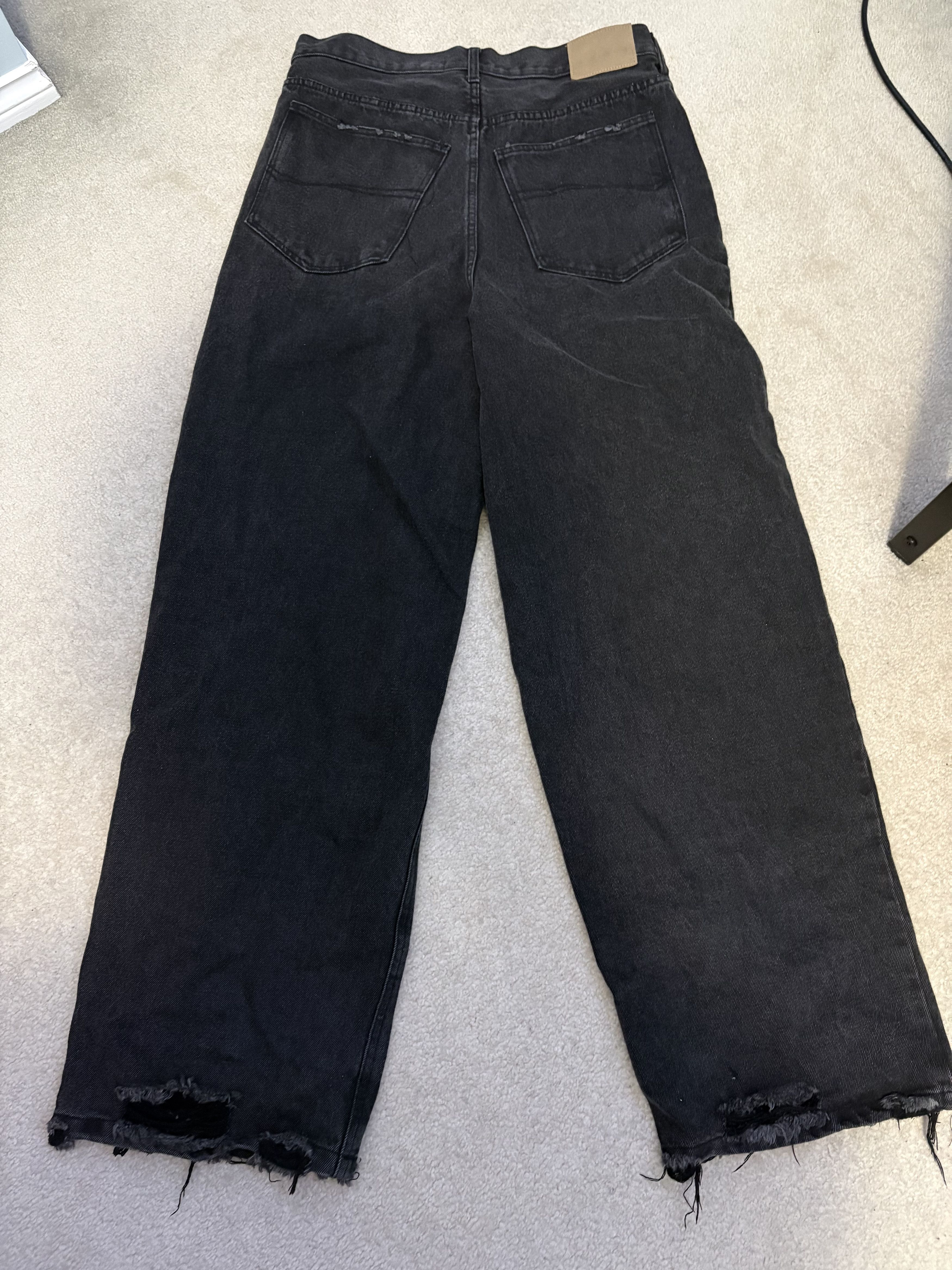 Japanese Brand Distressed Baggy Jeans Size US 32 / EU 48 - 2 Thumbnail
