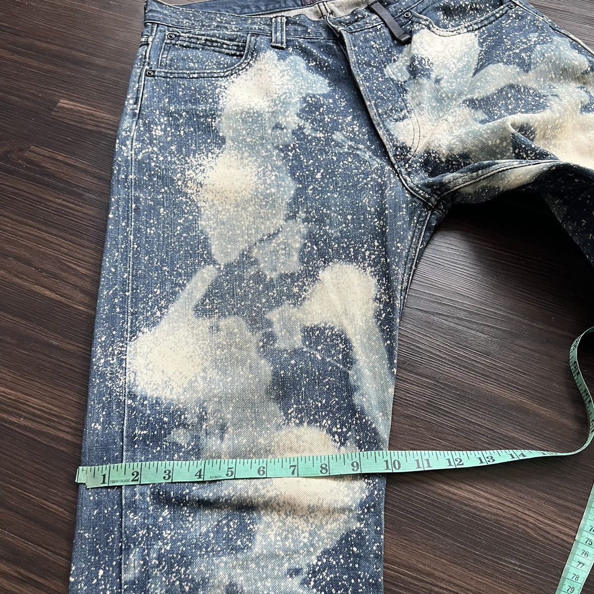 Issey Miyake × Lee 🔥Runway🔥 Issey miyake X Lee Splatter Paint denim - 33 Size US 34 / EU 50 - 21 Thumbnail