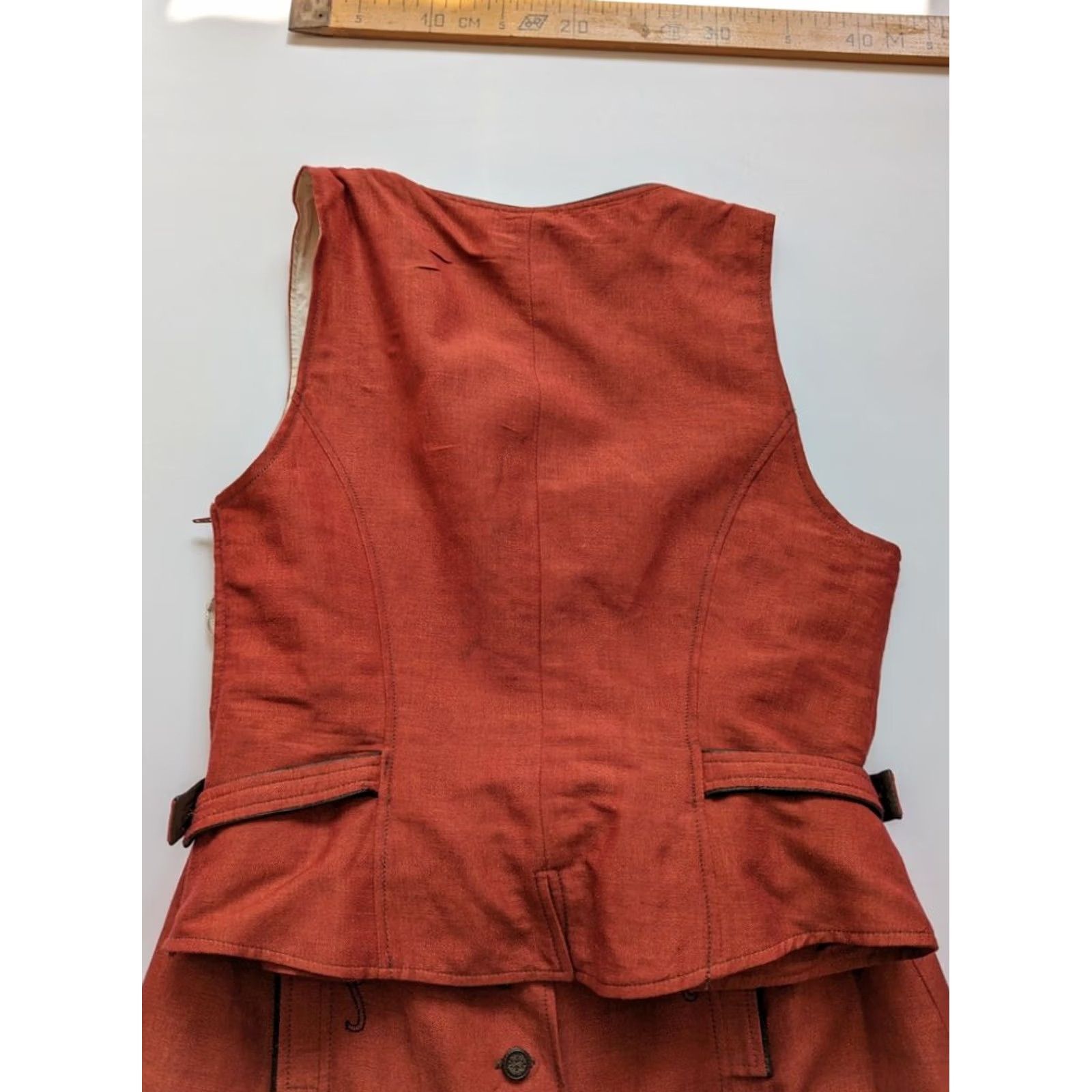 Vintage Bavaria Outfit/Set Schlok Staufen Vintage Size 36 Orange Skirt Included Women Size US 6 / IT 36 - 6 Thumbnail