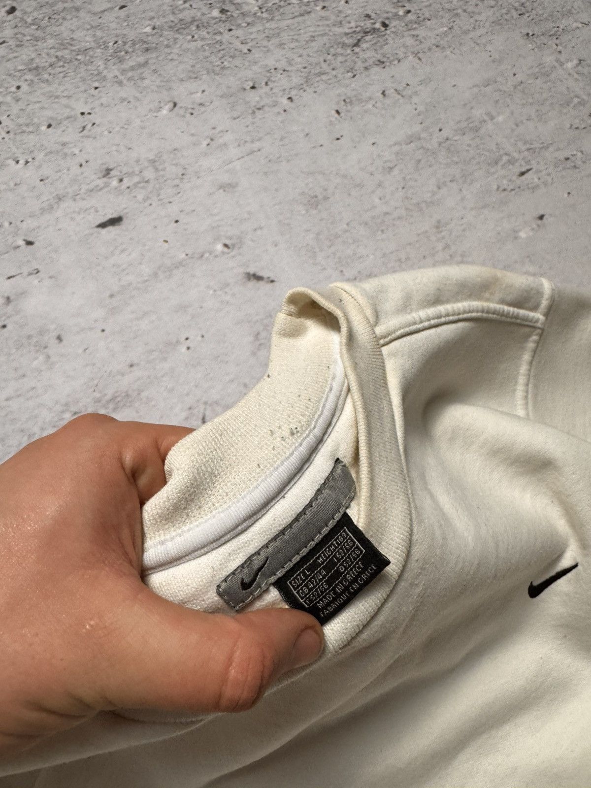 Nike × Vintage NIKE VINTAGE CENTER LOGO OVERSIZE BOXY SWEATSHIRT Size US L / EU 52-54 / 3 - 4 Thumbnail