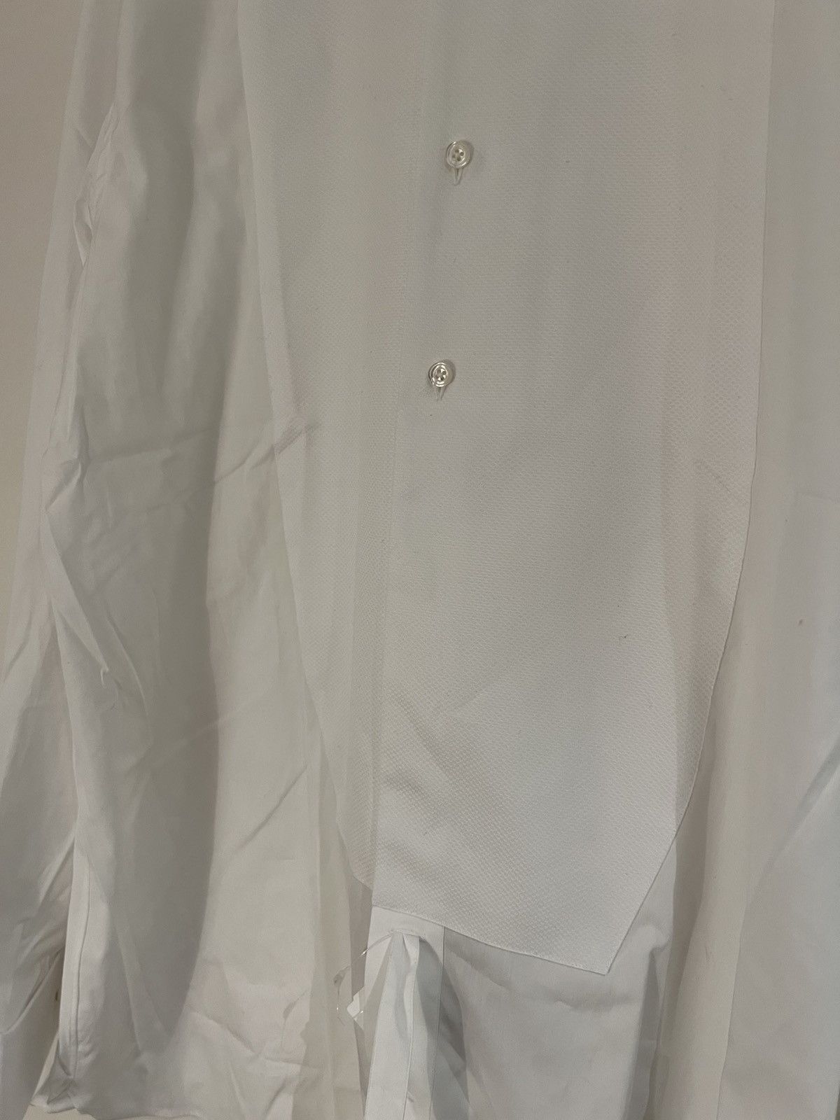 Tom Ford TOM FORD White Dress tuxedo Shirt Size 17 43 Long Sleeves Size US XL / EU 56 / 4 - 7 Thumbnail
