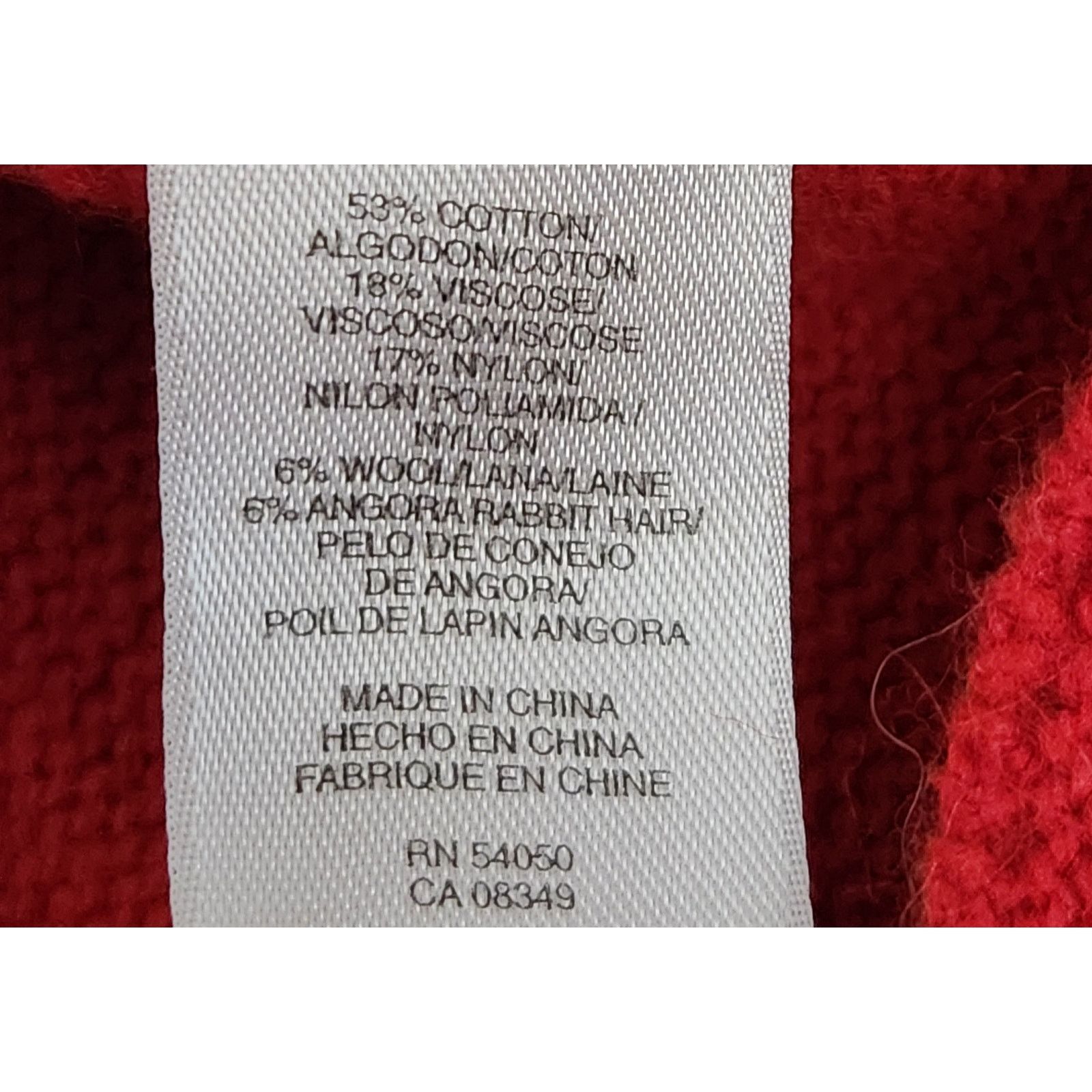 Other Jones New York Sport Red Button Cardigan Small Wool Blend Size S / US 4 / IT 40 - 6 Thumbnail