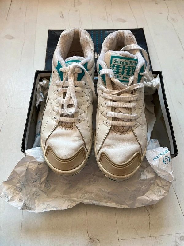 Sergio Tacchini Sergio Tacchini S966 Vintage 80s 90s Tennis Deadstock US 8.5 Size US 8.5 / IT 38.5 - 4 Thumbnail